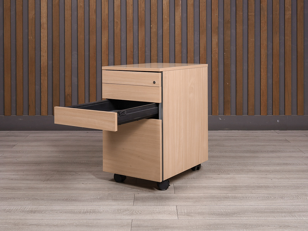 Тумба подкатная Steelcase ДСП Клен США (24157-11085)