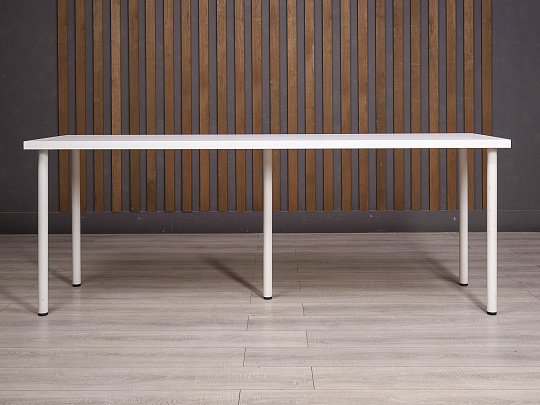 Стол прямоугольный IKEA ДСП Белый Россия