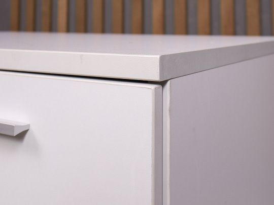 Тумба под оргтехнику ДСП Серый Россия