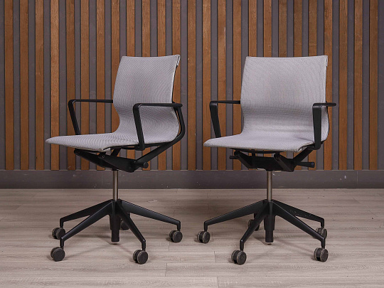 Офисное кресло Vitra Physix by Alberto Meda Ткань Серый Швейцария