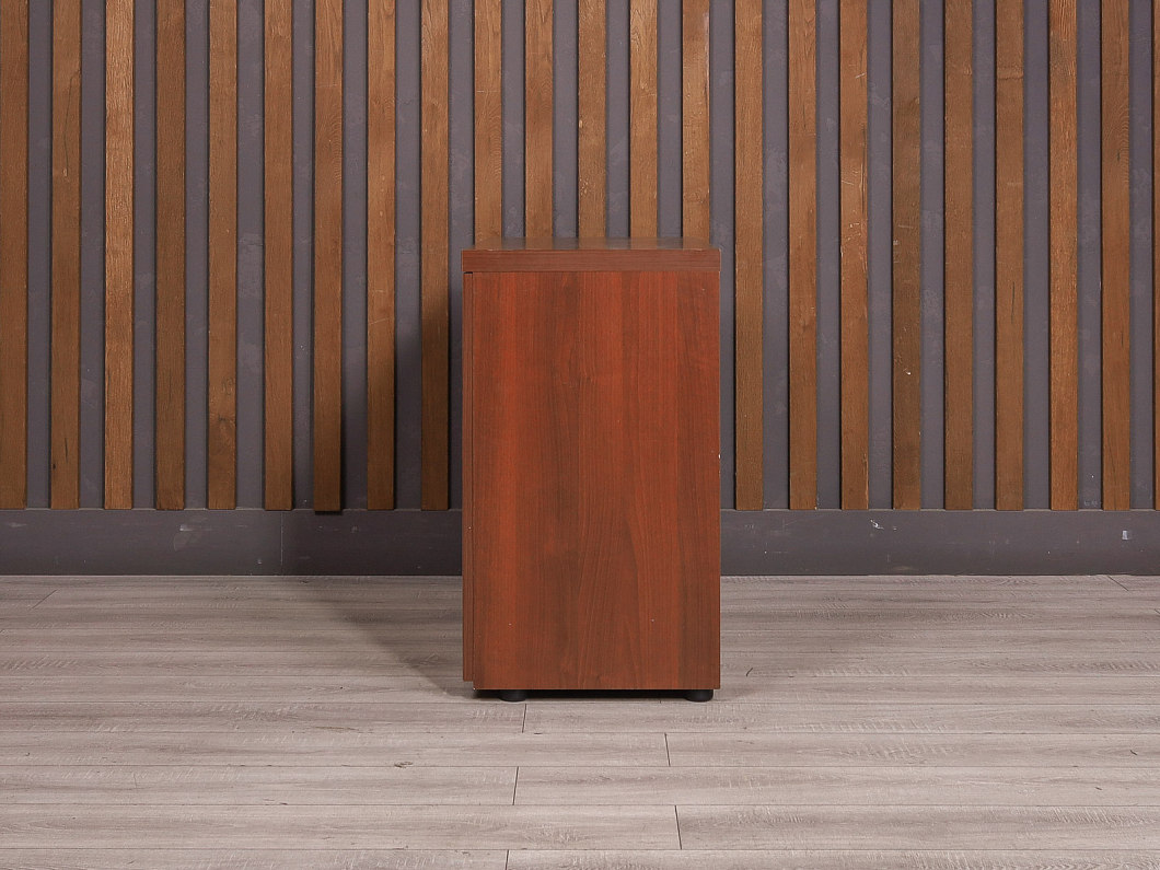 Тумба под оргтехнику ДСП Орех Россия (243512-11095)