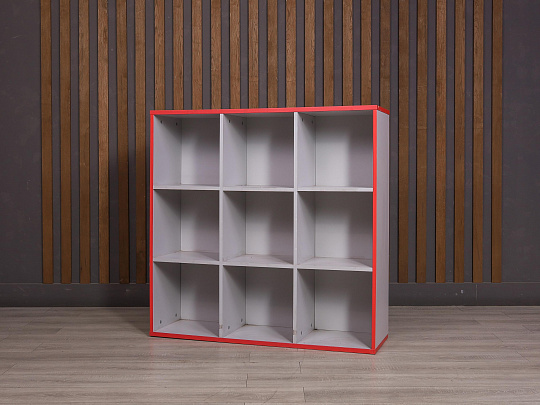 Шкаф-стеллаж для документов ДСП Серый Россия