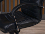 Кресло на колесах для руководителя Nowy Styl Кожа Чёрный Россия (32623-09024)