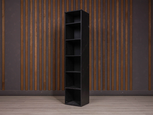 Шкаф-стеллаж для документов ДСП Чёрный Россия