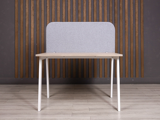 Настольный экран Перегородка Ткань Серый Россия