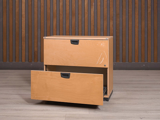 Тумба под оргтехнику Kinnarps ДСП Клен Швеция