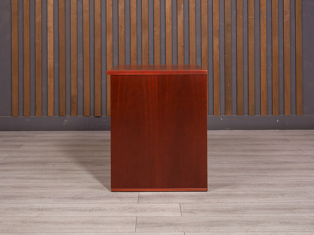 Тумба под оргтехнику ДСП Махагон Россия (24358-10095)