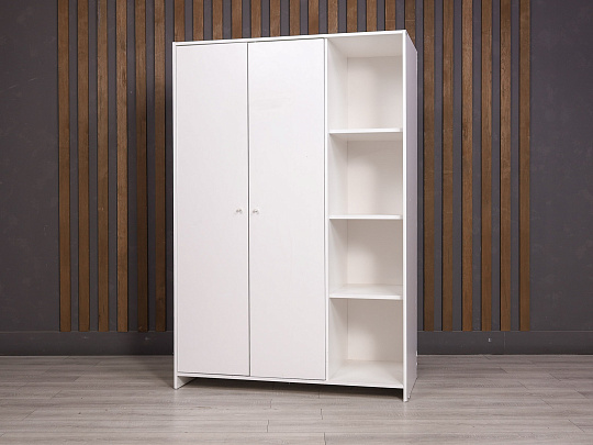 Шкаф для одежды ДСП Белый Россия
