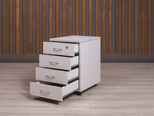 Тумба подкатная ДСП Серый Россия