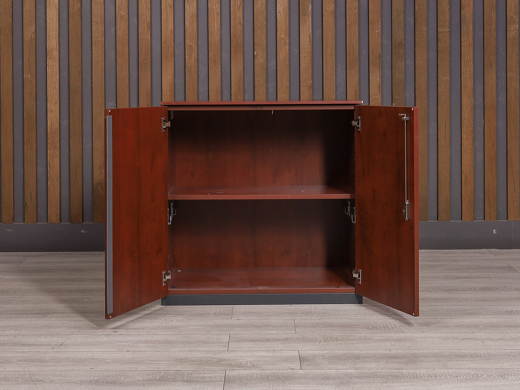 Тумба под оргтехнику Bene ДСП Вишня Италия (243581-11085)