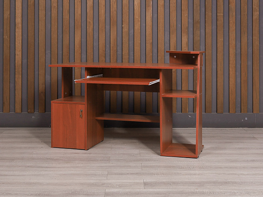 Стол с тумбой ДСП Вишня Россия