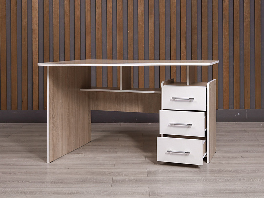 Стол с тумбой ДСП Ясень шимо Россия