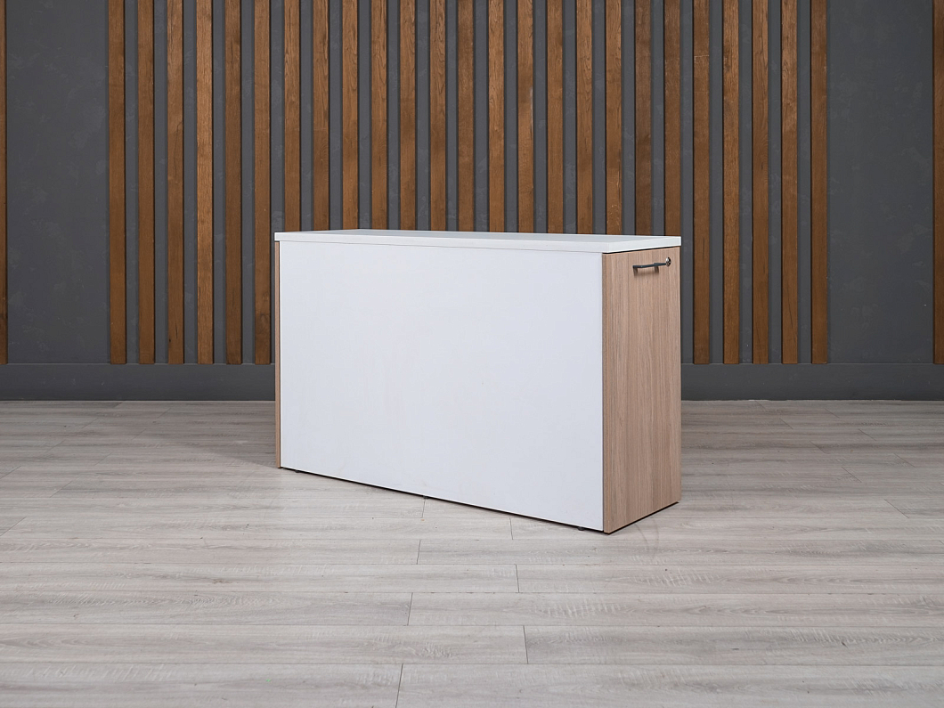 Тумба под оргтехнику ДСП Ясень шимо Россия (24374-12034)