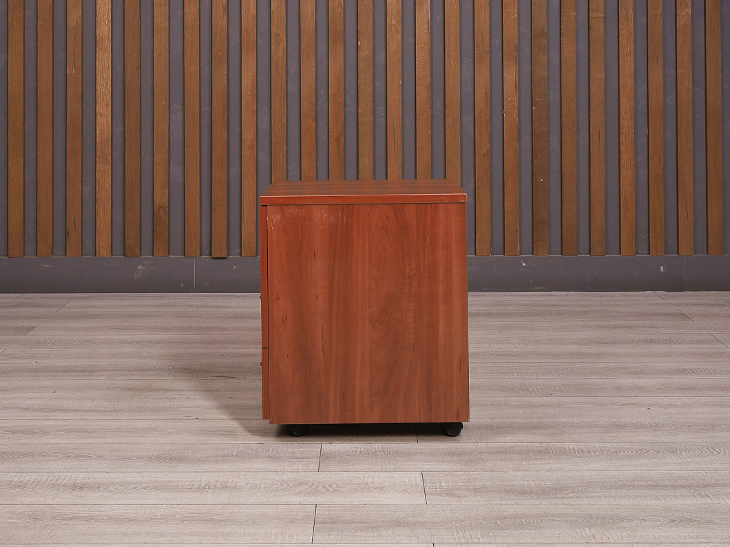 Тумба подкатная ДСП Вишня Россия (24155-11095)