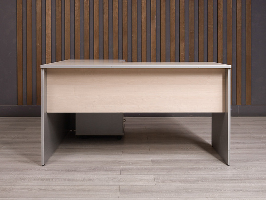 Стол с тумбой ДСП Дуб Россия