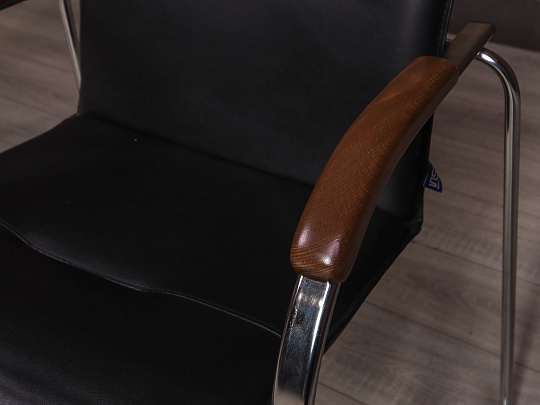 Конференц-кресло Самбо Искусственная кожа Чёрный Россия