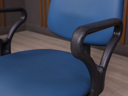 Офисное кресло Искусственная кожа Синий Россия