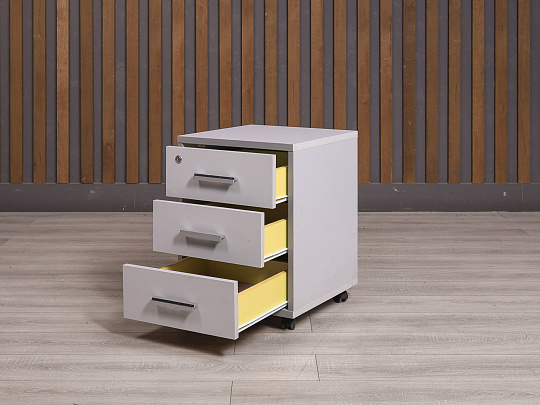 Тумба подкатная ДСП Серый Россия