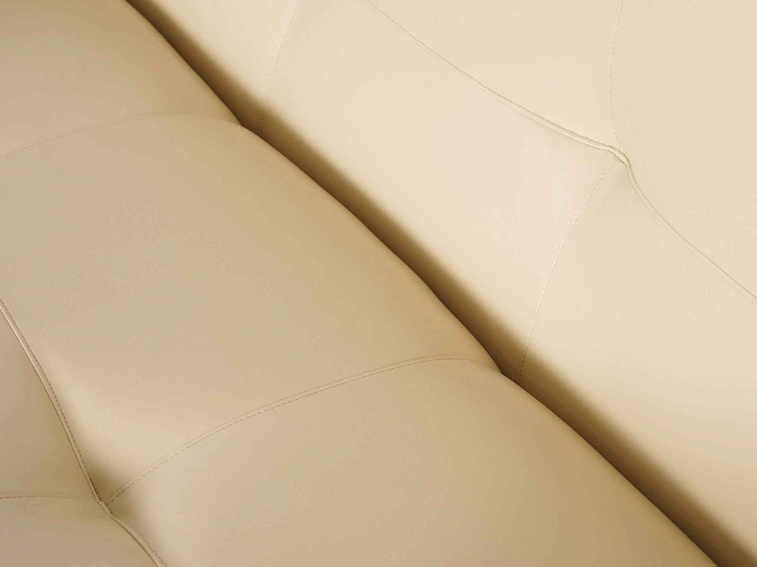 Диван 1520x850 Искусственная кожа Бежевый Россия (4166-09060)