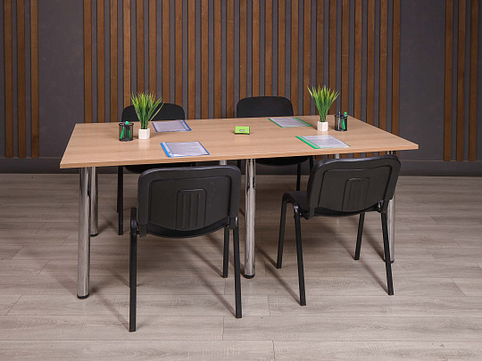 Стол для переговоров ДСП Ясень шимо Россия