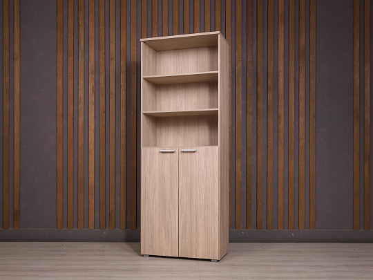 Шкаф для документов ДСП Ясень шимо Россия