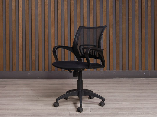 Офисное кресло Бюрократ Ткань Чёрный Россия