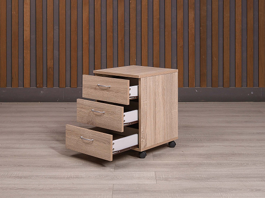 Тумба подкатная ДСП Ясень шимо Россия