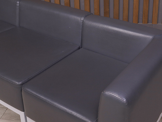 Диван Искусственная кожа Серый Россия