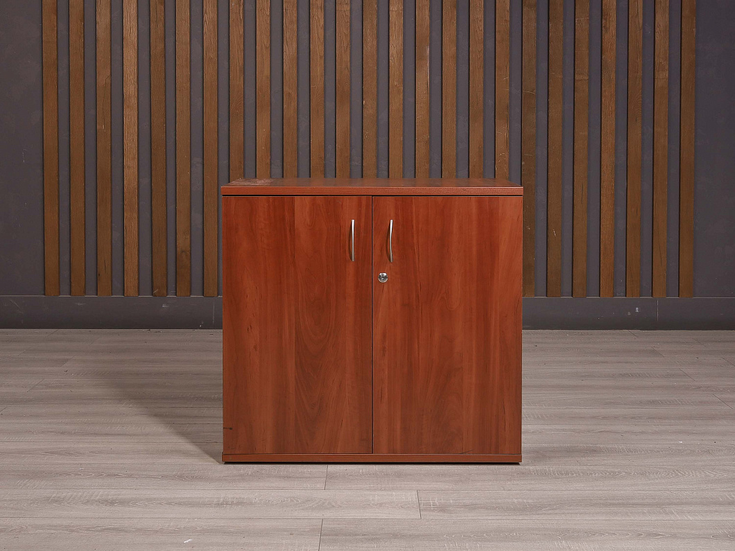 Тумба под оргтехнику ДСП Вишня Россия (24355-11036)