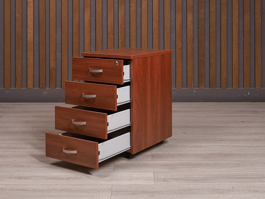 Тумба подкатная ДСП Вишня Россия