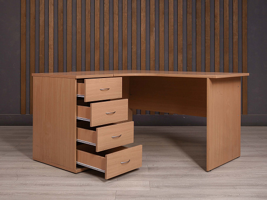 Стол с тумбой ДСП Клен Россия