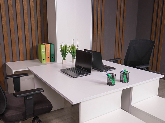 Комплект офисной мебели ДСП Белый Россия