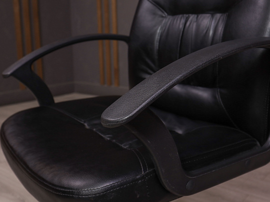 Офисное кресло Искусственная кожа Чёрный Россия