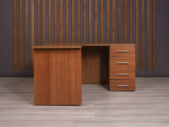 Стол с тумбой ДСП Орех Россия