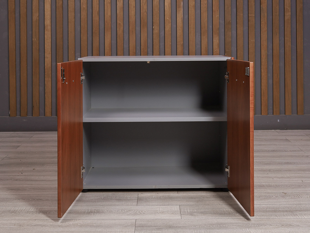 Тумба под оргтехнику ДСП Орех Россия (24351-20045)