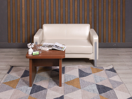 Диван ДЭФО Искусственная кожа Бежевый Россия