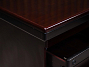 Стол для руководителя Ashley 2000x3400 Шпон Махагон США (1358-28093)