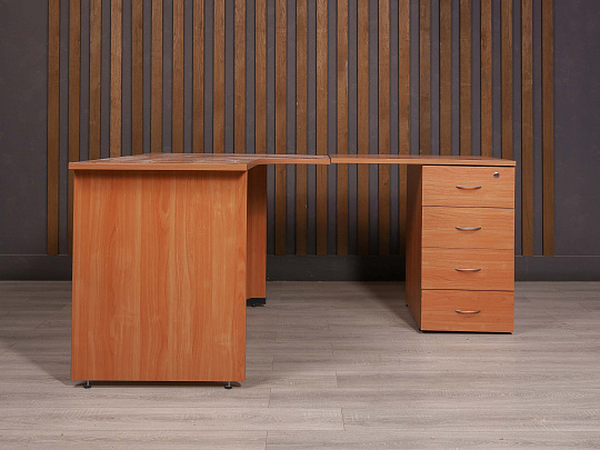 Стол с тумбой ДСП Ольха Россия