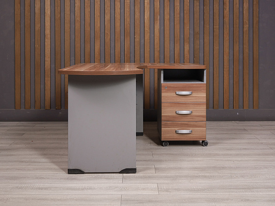 Стол с тумбой Berlin ДСП Мерано Россия