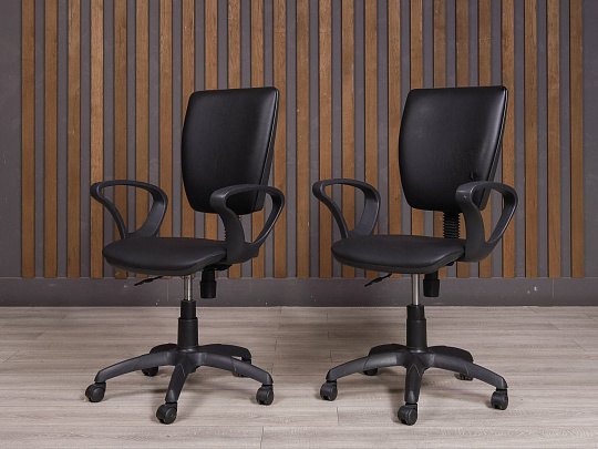 Офисное кресло Искусственная кожа Чёрный Россия