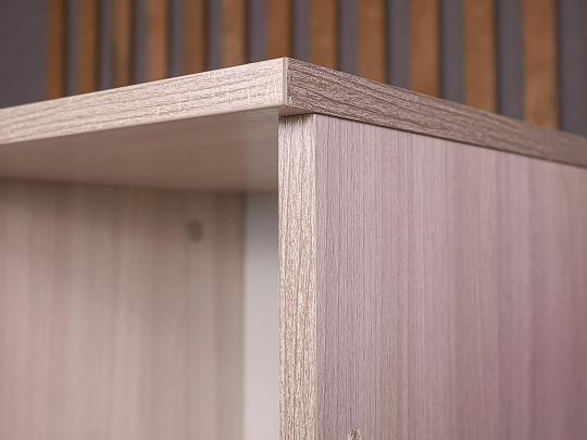 Шкаф-стеллаж для документов ДСП Ясень шимо Россия