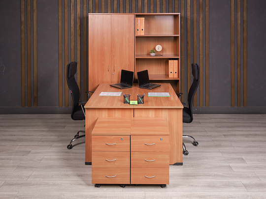 Комплект офисной мебели ДСП Ольха Россия