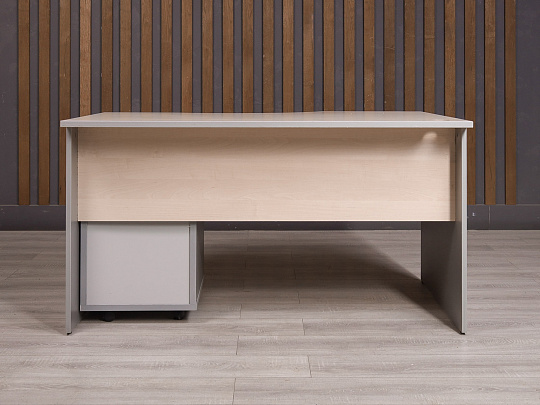 Стол с тумбой ДСП Дуб Россия