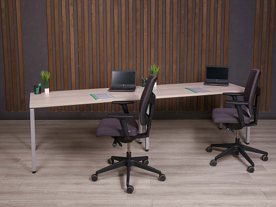 Комплект офисной мебели ДСП Ясень шимо Россия