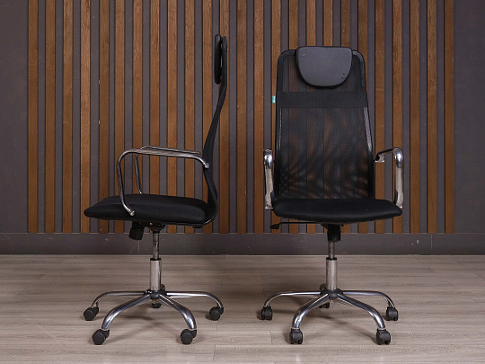 Офисное кресло Бюрократ Ткань Чёрный Россия