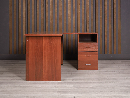 Стол угловой ДСП Орех Россия