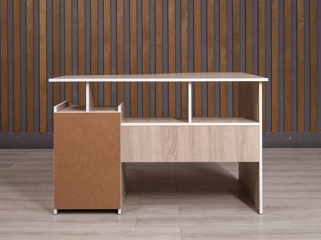 Стол с тумбой ДСП Ясень шимо Россия (2174-29125)