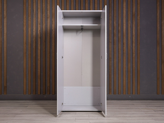 Шкаф для одежды ДСП Серый Россия