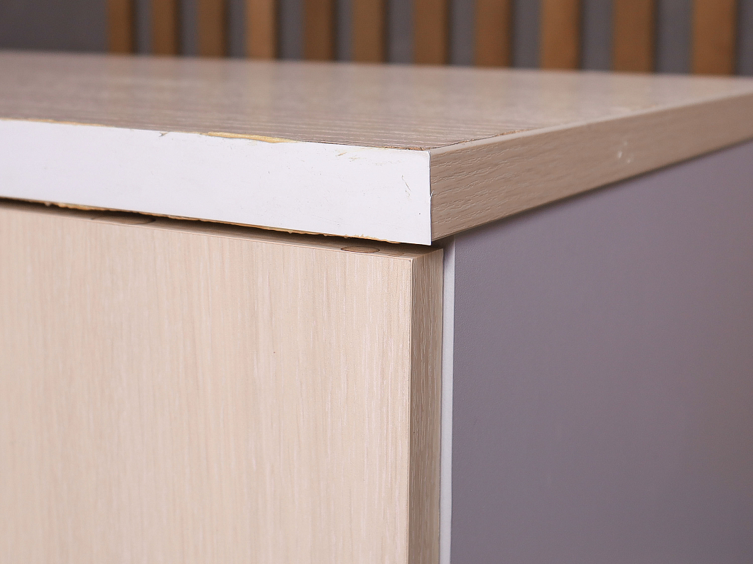 Тумба под оргтехнику ДСП Дуб Россия (243561-13026)