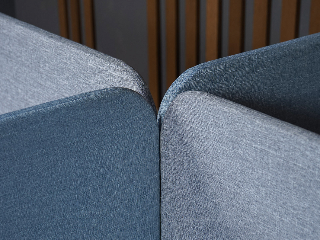 Бенч система на 4 рабочих места Ромео 13 2270x1600x1210 мм ДСП Белый Россия (22612-120324)